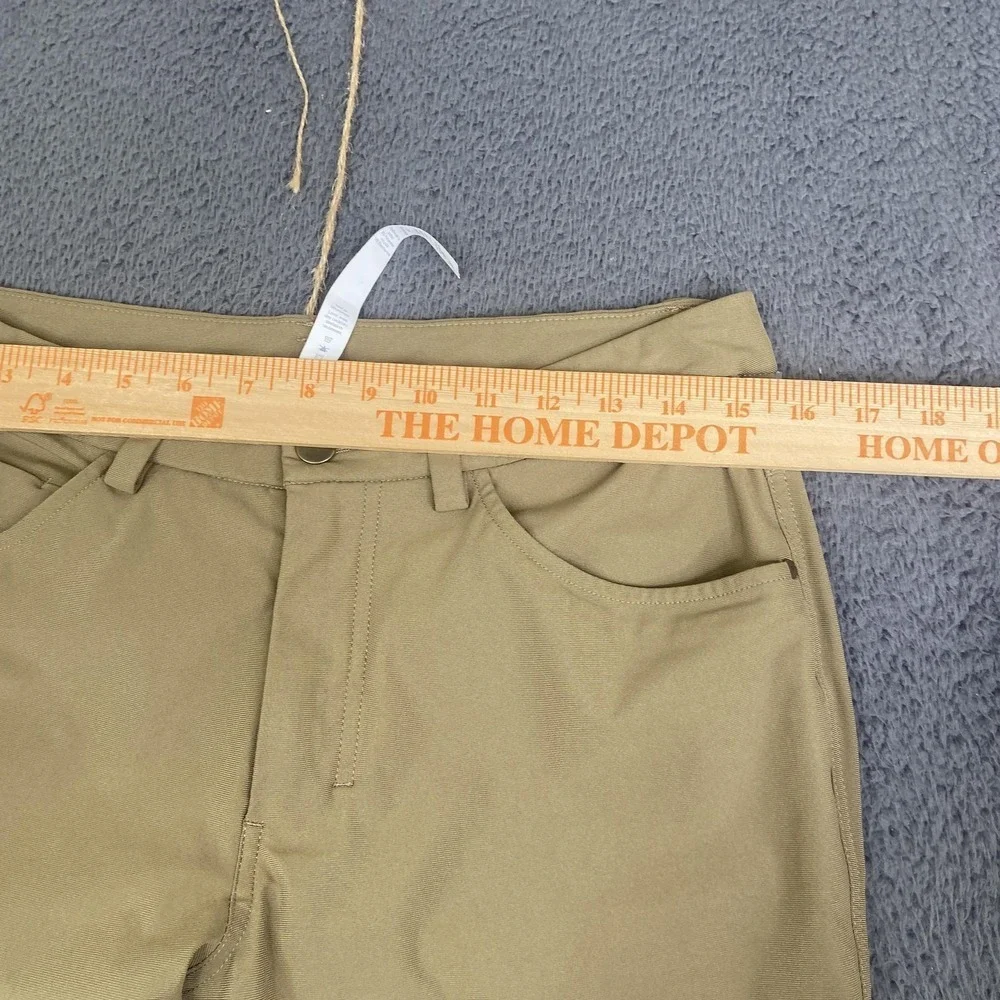 Lululemon Athletica Pants Mens 30 Khaki 5 Pocket Straight Leg Performance Casual